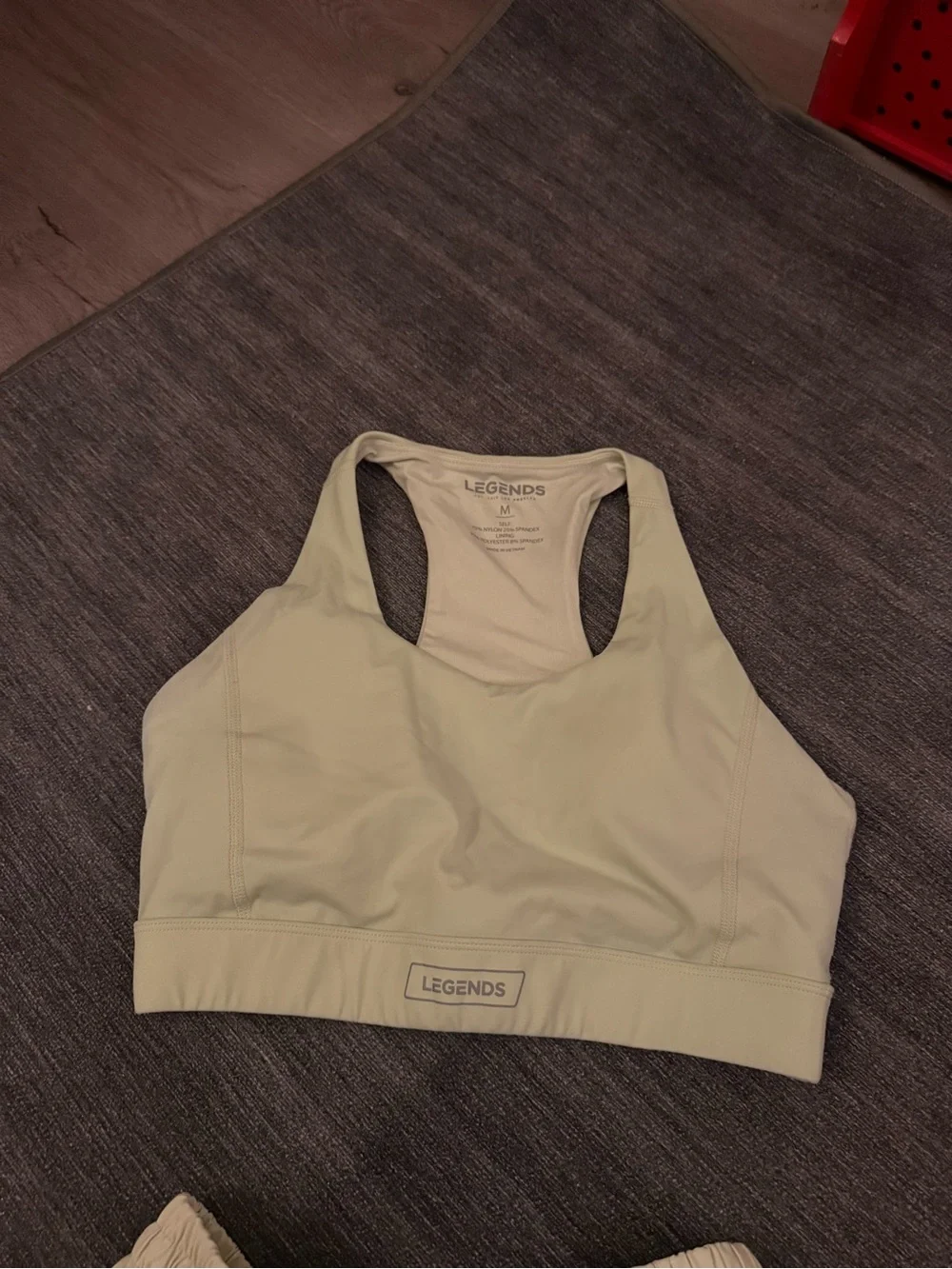 Legends matching workout set in honeydew